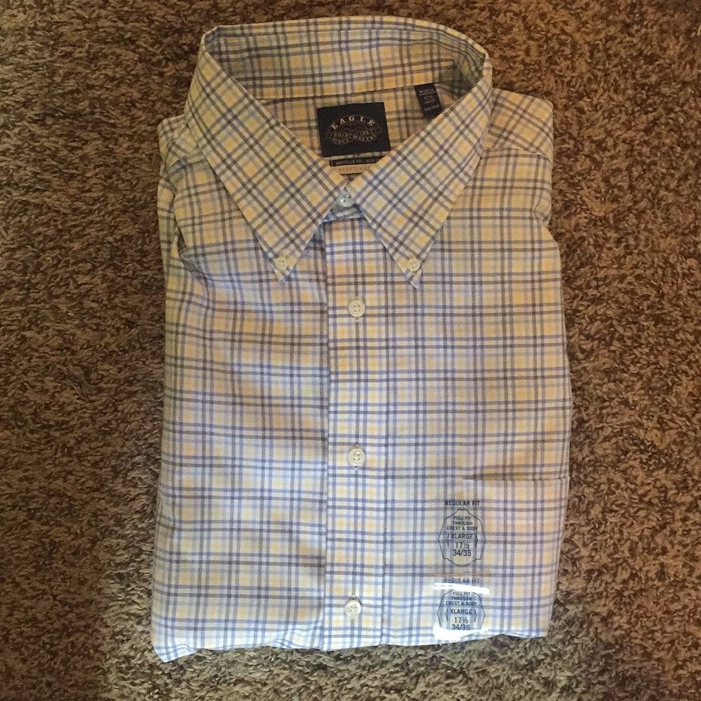 Brand New Mens Dress Shirt 17 1/2, 34/35